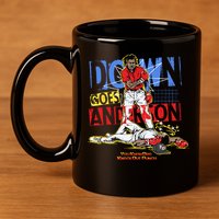 Down Goes Anderson 11oz C Handle Ceramic Mug
