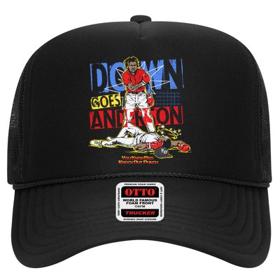 Down Goes Anderson Trucker Hat