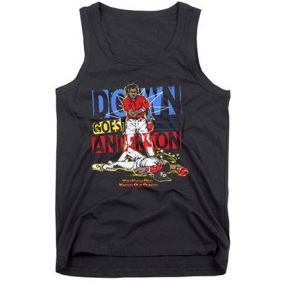 Down Goes Anderson Tank Top