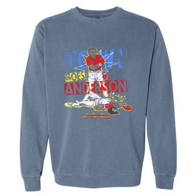 Down Goes Anderson Garment-Dyed Sweatshirt