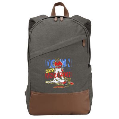 Down Goes Anderson Cotton Canvas Backpack