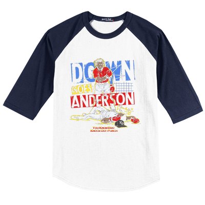 Down Goes Anderson Baseball Sleeve Shirt