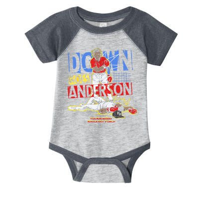 Down Goes Anderson Infant Baby Jersey Bodysuit
