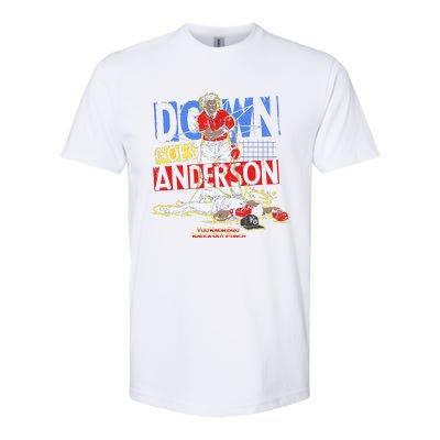 Down Goes Anderson Softstyle CVC T-Shirt