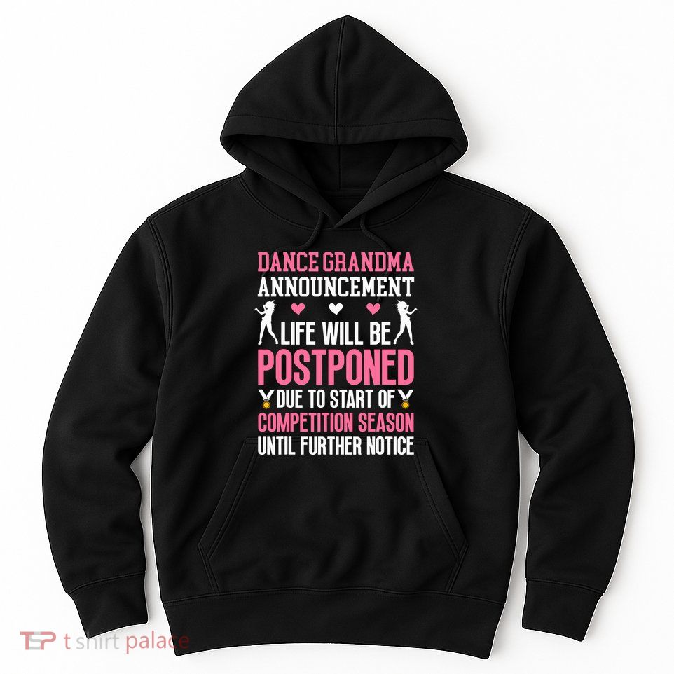 Dance Grandma Announcement Grandma Of A Dancer Grandmother Hoodie
