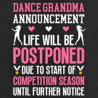 Dance Grandma Announcement Grandma Of A Dancer Grandmother Adult Drive Performance Visor