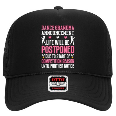 Dance Grandma Announcement Grandma Of A Dancer Grandmother Trucker Hat