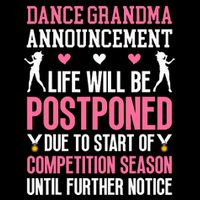 Dance Grandma Announcement Grandma Of A Dancer Grandmother Wool Snapback Cap