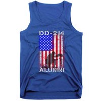 Ddcool Gift214 Alumni Military Veteran Vintage American Usa Flag Gift Tank Top