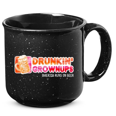 Drunken Grownups American Dad Run On Beer Funny 15oz Campfire Ceramic Mug