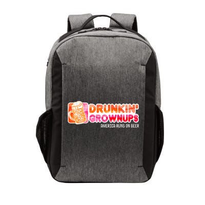 Drunken Grownups American Dad Run On Beer Funny Vector Backpack