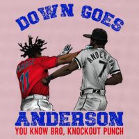 Down Goes Anderson You Know Bro Knockout Punch 25L Jumbo Tote
