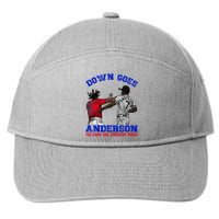 Down Goes Anderson You Know Bro Knockout Punch 7-Panel Snapback Hat