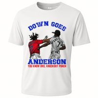 Down Goes Anderson You Know Bro Knockout Punch Cooling Performance Crew T-Shirt