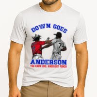 Down Goes Anderson You Know Bro Knockout Punch Cooling Performance Crew T-Shirt