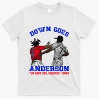 Down Goes Anderson You Know Bro Knockout Punch T-Shirt
