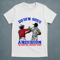 Down Goes Anderson You Know Bro Knockout Punch T-Shirt