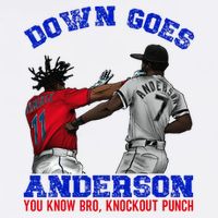 Down Goes Anderson You Know Bro Knockout Punch Sustainable Bucket Hat