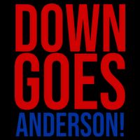Down Goes Anderson Cleveland Vs Chicago Fight Baseball 16 in Basic Backpack