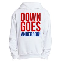 Down Goes Anderson Cleveland Vs Chicago Fight Baseball Urban Pullover Hoodie