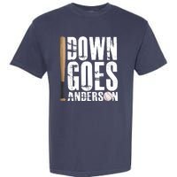 Down Goes Anderson Baseball Garment-Dyed Heavyweight T-Shirt