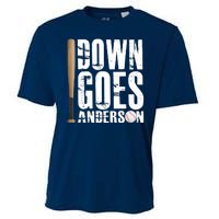 Down Goes Anderson Baseball Cooling Performance Crew T-Shirt