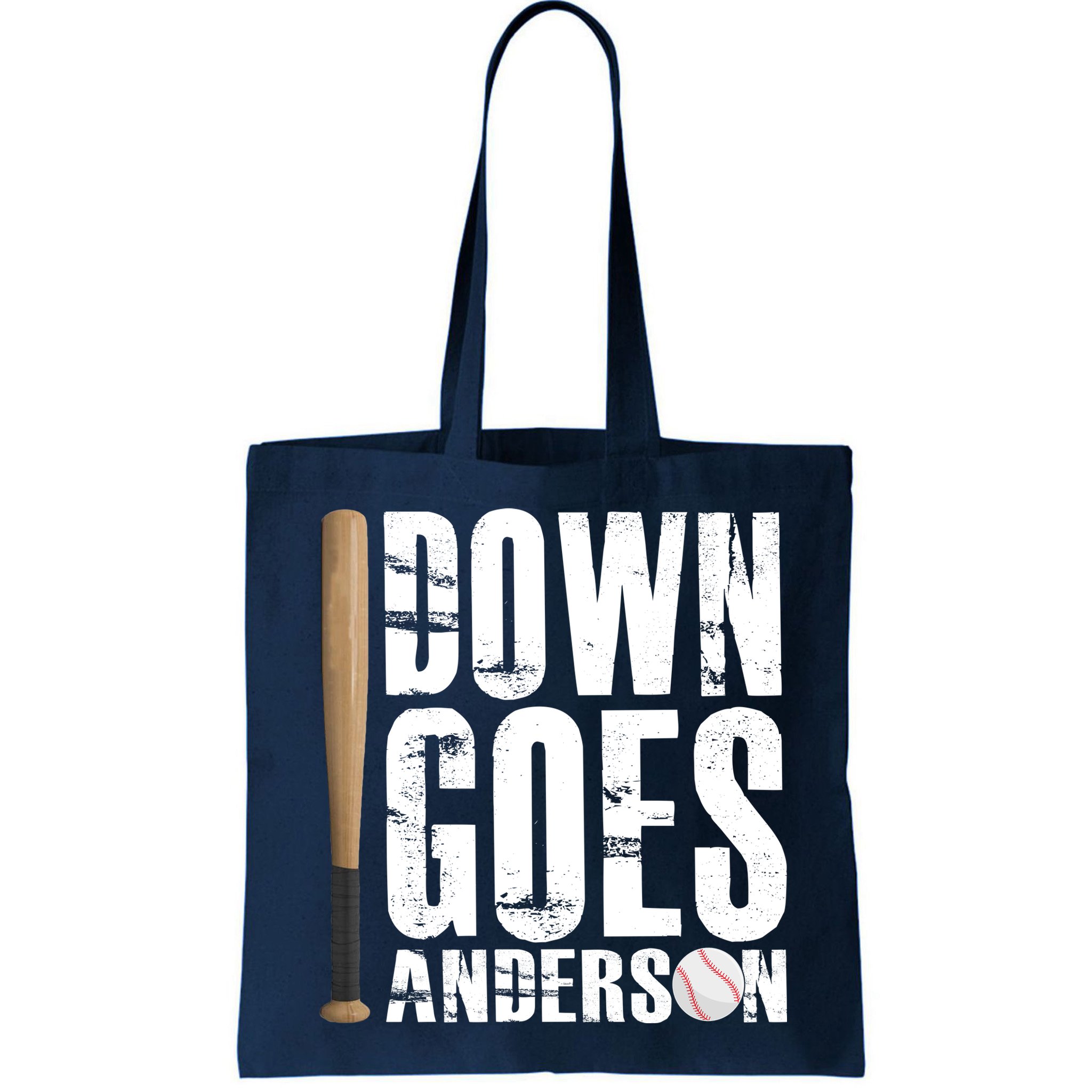 Down Goes Anderson Baseball Bag