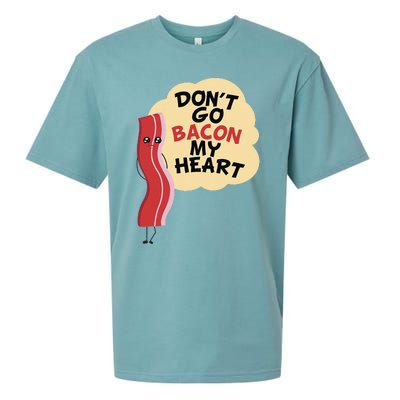 Don't Go Bacon My Heart! Bacon And Eggs Lover Sueded Cloud Jersey T-Shirt