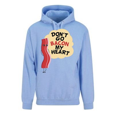 Don't Go Bacon My Heart! Bacon And Eggs Lover Unisex Surf Hoodie