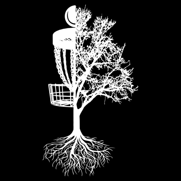 Disc Golf Basket And Tree Frolf Frisbee Golf Cool Gift Cooling Performance Crew T-Shirt