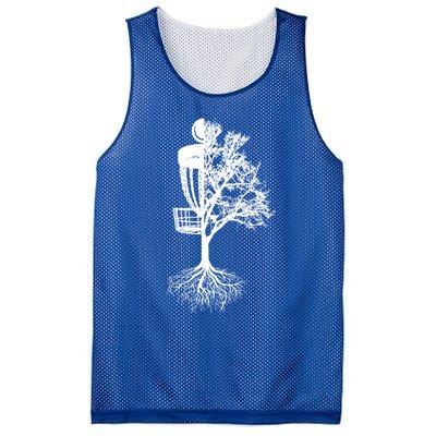 Disc Golf Basket And Tree Frolf Frisbee Golf Cool Gift Mesh Reversible Basketball Jersey Tank