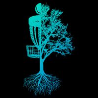Disc Golf Basket And Tree Frolf Frisbee Golf Cool Gift Doggie Tank