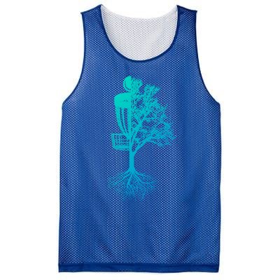 Disc Golf Basket And Tree Frolf Frisbee Golf Cool Gift Mesh Reversible Basketball Jersey Tank