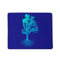 Disc Golf Basket And Tree Frolf Frisbee Golf Cool Gift Mousepad