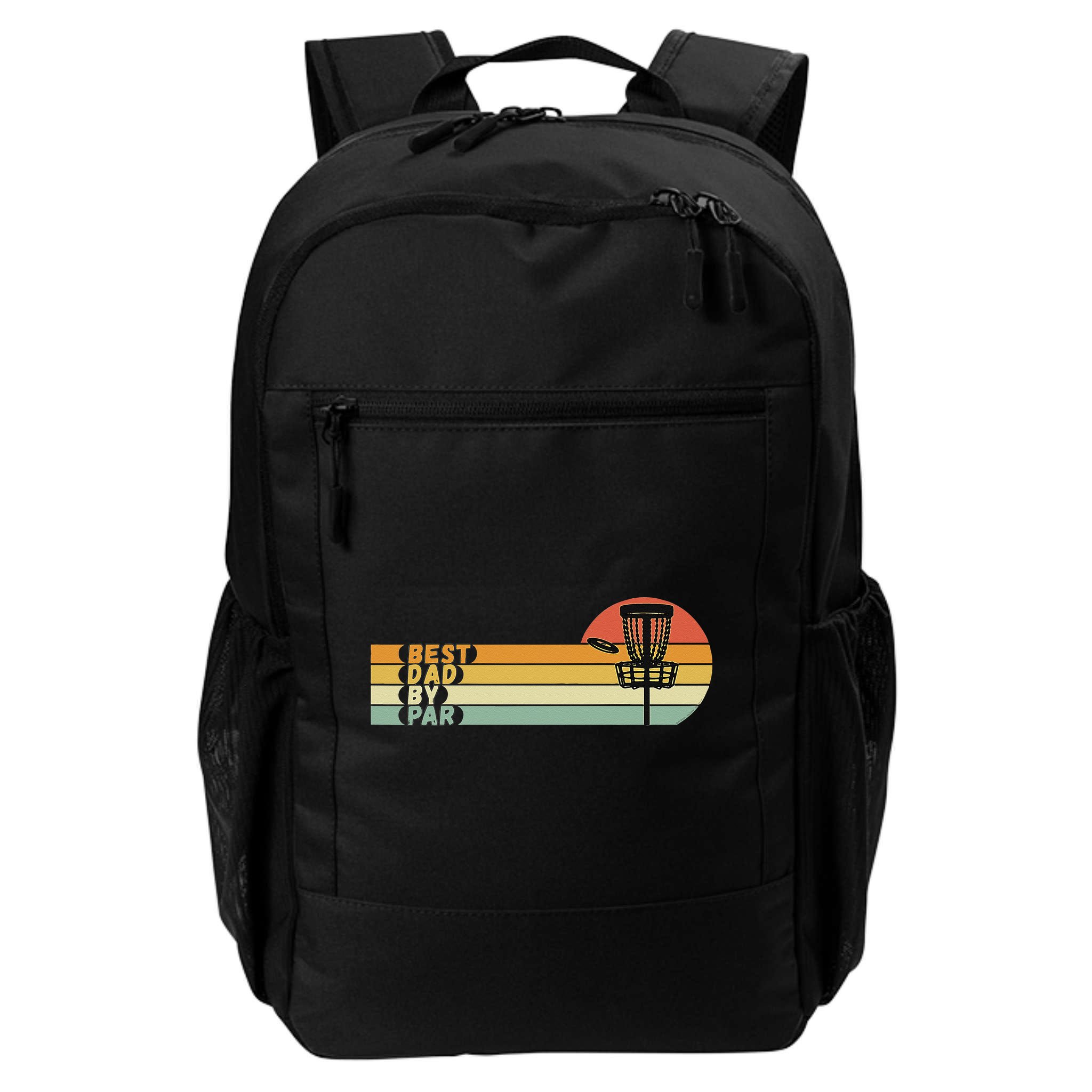 Disc Golf Best Dad By Par Father's Day Disc Golf Backpack