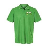 Drinking Green Beer Boobs Shamrock Irish Patricks Day Softstyle Adult Sport Polo