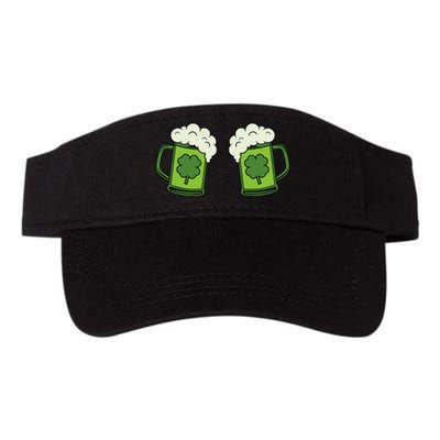 Drinking Green Beer Boobs Shamrock Irish Patricks Day Valucap Bio-Washed Visor