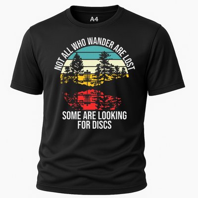 Disc Golf Basket Wandering Cooling Performance Crew T-Shirt