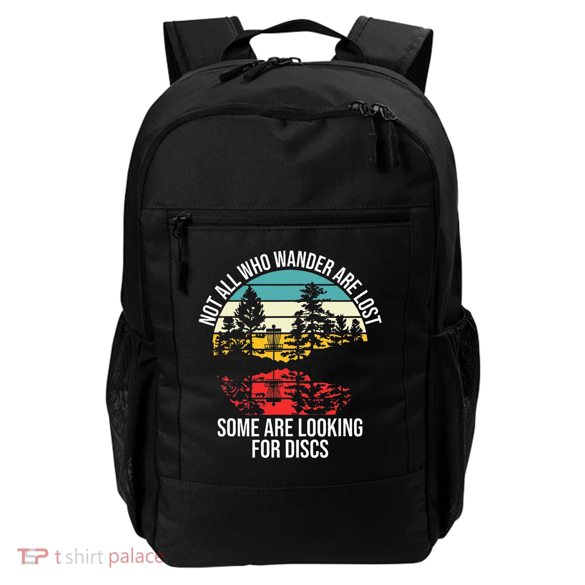Disc Golf Basket Wandering Backpack
