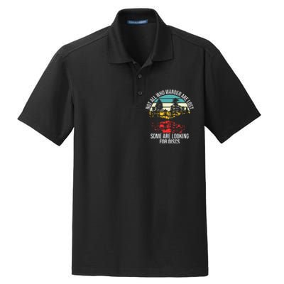 Disc Golf Basket Wandering Dry Zone Grid Polo