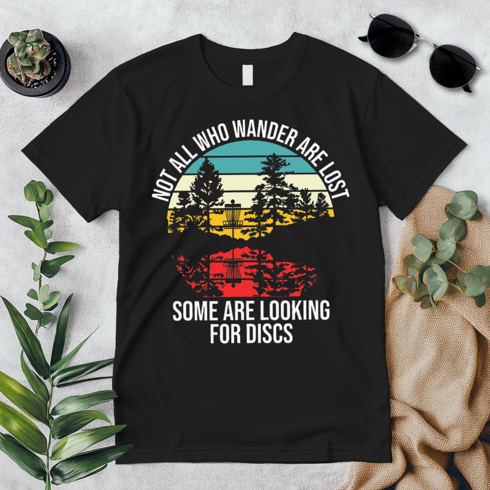 Disc Golf Basket Wandering Premium T-Shirt