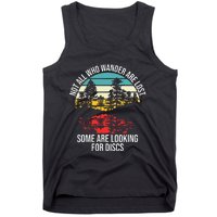 Disc Golf Basket Wandering Tank Top