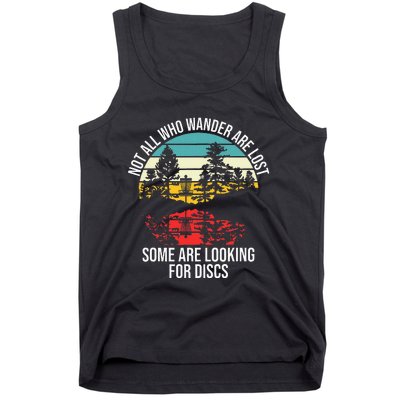 Disc Golf Basket Wandering Tank Top