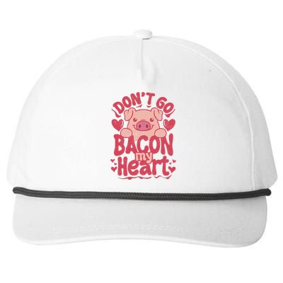 DonT Go Bacon My Heart Snapback Five-Panel Rope Hat