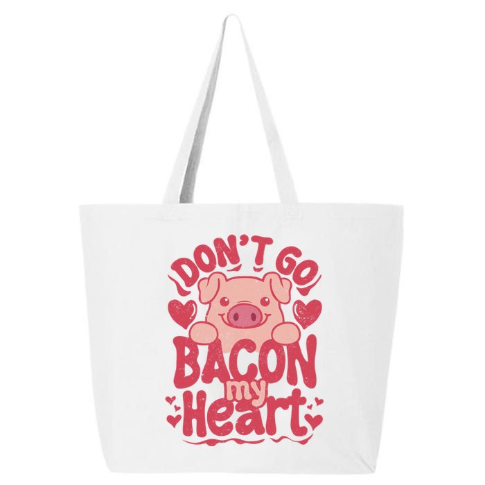 DonT Go Bacon My Heart 25L Jumbo Tote