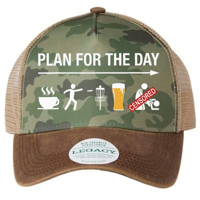 Disc Golf Basket Frisbee Golfing Frolf Coffee Beer Adult Legacy Tie Dye Trucker Hat
