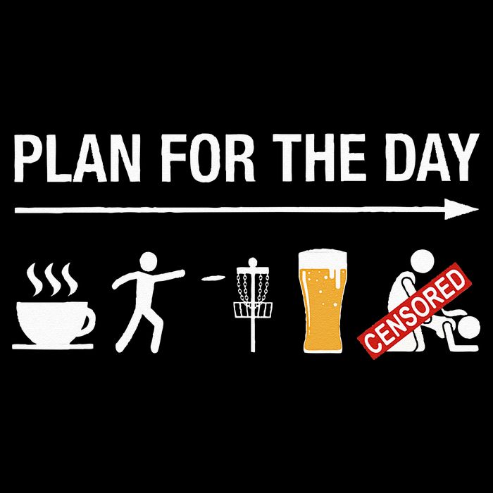 Disc Golf Basket Frisbee Golfing Frolf Coffee Beer Adult Doggie Tank