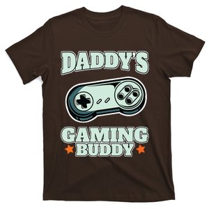 Daddys Gaming Buddy Fathers Day Matching Gift T-Shirt