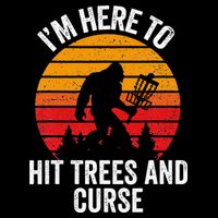 Disc Golf Bigfoot Disk Golfer Fathers Day Backpack
