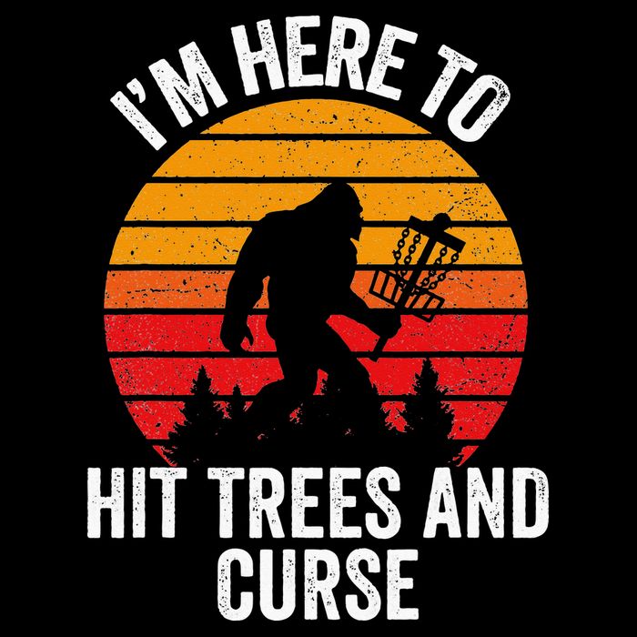 Disc Golf Bigfoot Disk Golfer Fathers Day Backpack